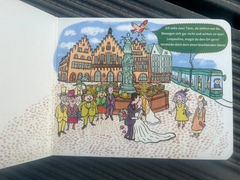 Blick ins Buch Blick ins Buch Leopaulino entdeckt Frankfurt das Kinderbuch